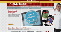 Desktop Screenshot of cakebossbaking.com